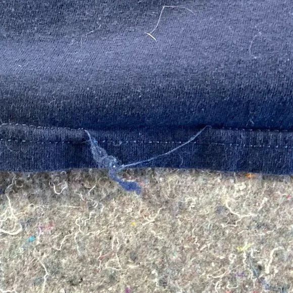 Disney Mickey Mouse Van Gogh's Starry Night Womens Navy Blue T-Shirt Size L - Picture 8 of 8